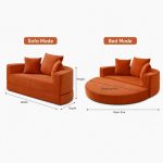 Boneless Couch Convertible Sofa Bed, Folding Sofa Couch for living room - Image 2